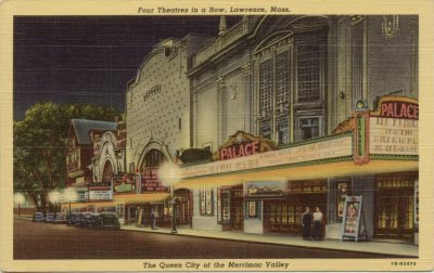 Theater Row looking South on Broadway (Rt 28)