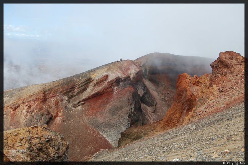 Another view of the Red Crater