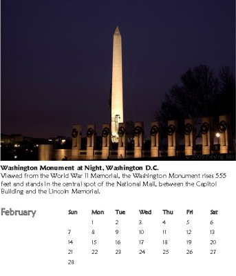 Washington Monument at Night, Washington D.C.