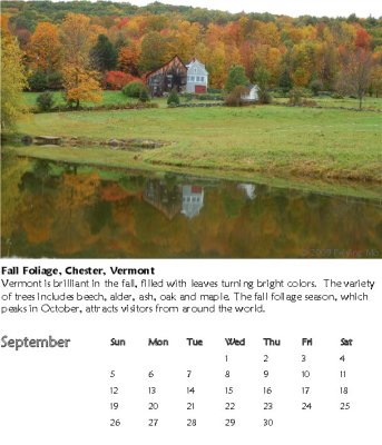 Fall Foliage, Chester, Vermont
