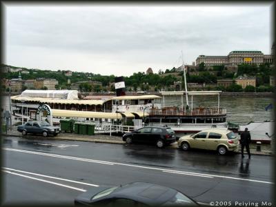 An old ship converted restaurant