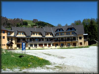 Hotel at a ski resort