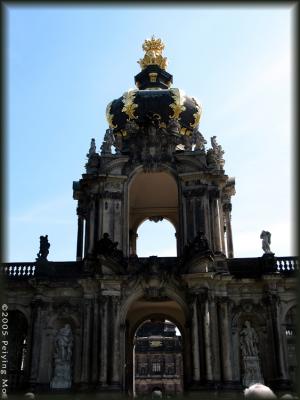Entrance to the Zwinger Palace