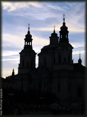 Church of Saint Nicholas by night