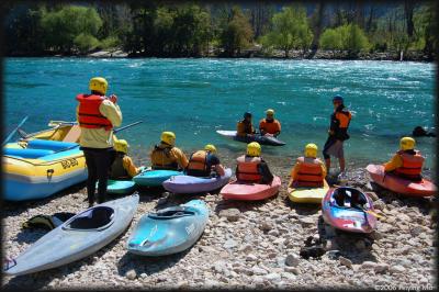 The kayak clinic for those wanting to try something different.