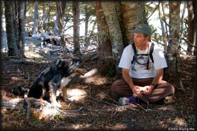 Norwood discussing philosophy with an interested listener