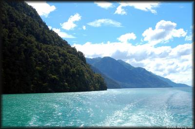 Rugged scenery along Lago Nahuel Huapi