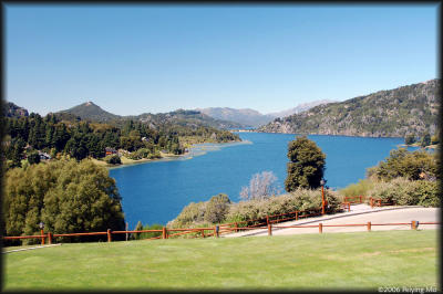 View of the Llao Llao peninsula