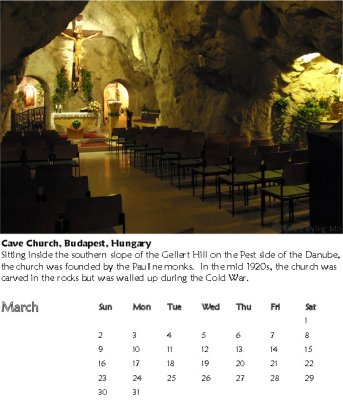 Cave Church, Budapest, Hungary