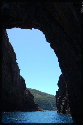 Looking back towards the Southern Arch