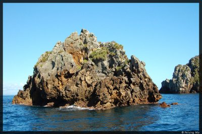 Navigating boats near these islands requires great skill