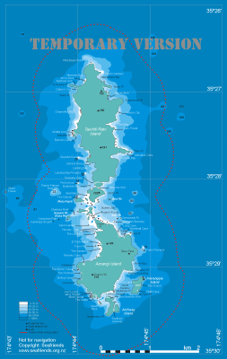 The Poor Knights consist of two main islands and numerous small ones