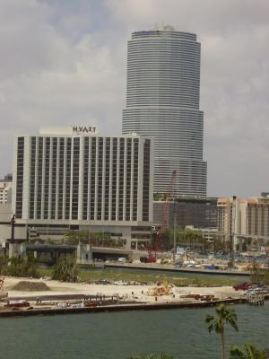 Shot from Brickell Key