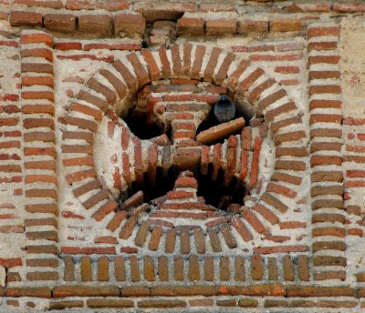 Window - Mudjar Church in Arvalo (vila)