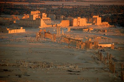 Sunset Over Palmyra