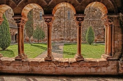 Romanesque Cloister -  St. Peter Cathedral in Soria