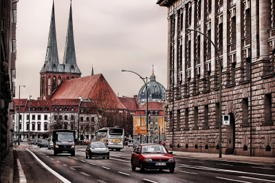 Street Close Alexanderplatz