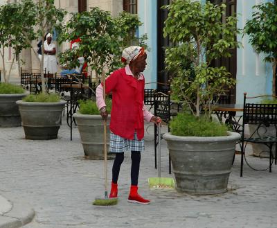 At work in Mercaderes - Havana