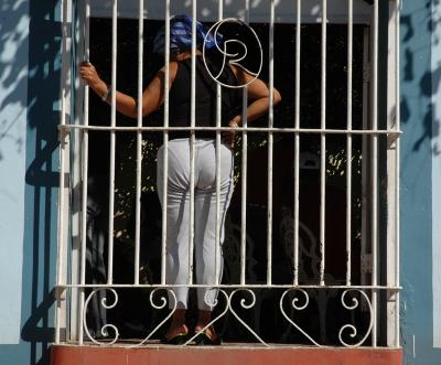 In the window - Trinidad