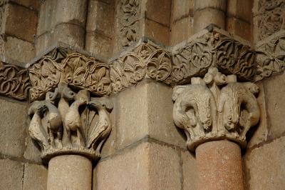 Romanesque capitals - San Vicente
