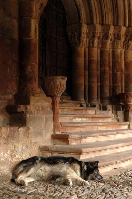 Romanesque church-Pineda de la Sierra-XI century