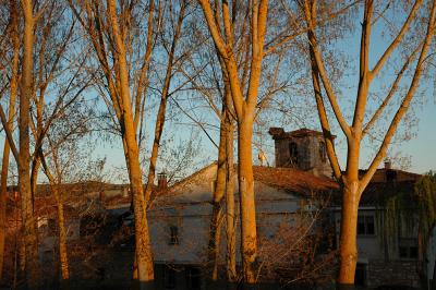 Sunset light at Puentedura