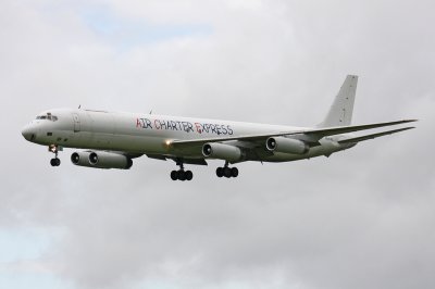 9G-AXB  Air Charter Express  Douglas DC-8-63(F)