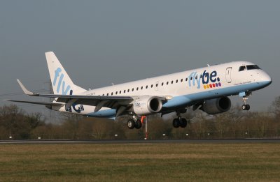 G-FBEA  Flybe - British European  Embraer ERJ-190-200LR 195LR