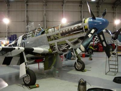 This Mustang flew last year after a 7 year major rebuild.