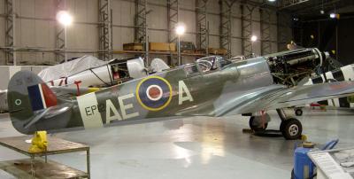 One of the more famous movie stars at Duxford.