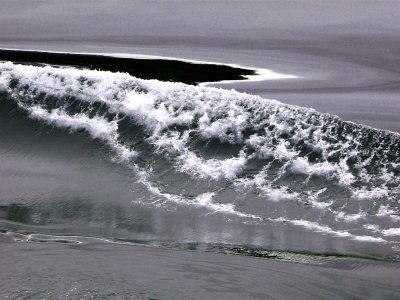 waves, Strait of Magellan