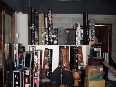 They have a lot of guitars, too