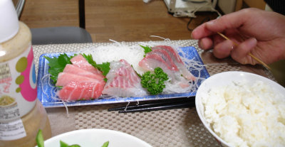Luke's sashimi