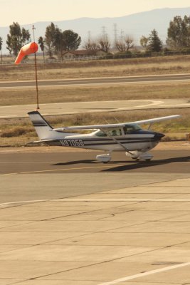 Rudy Taxiing In