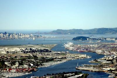 Port of Oakland, Golden Gate and Bay Bridge's
