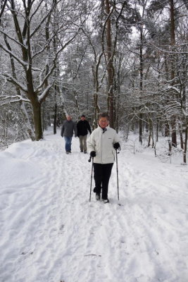 Sportief wandelen 21 dec 09