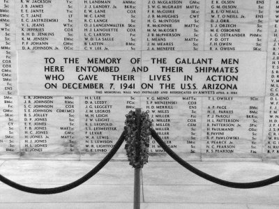 USS Arizona - resting place for 1,177 souls