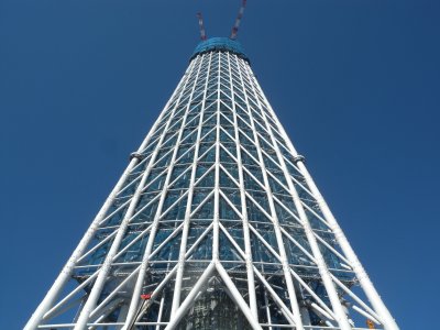 Tokyo Sky Tree under construction