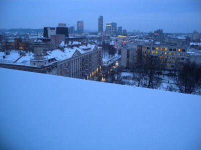 Vilnius from Novotel hotel