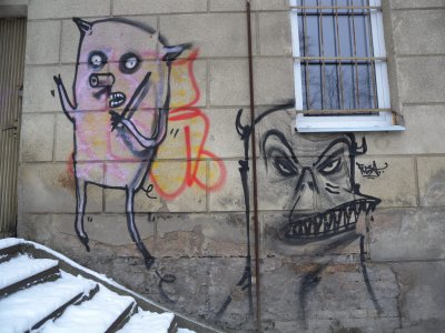 Vilnius graffiti