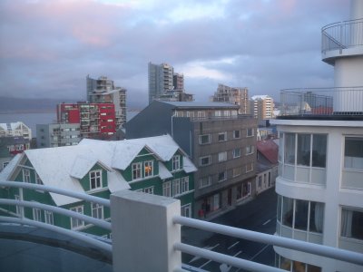 Reykjavik  hotel room view