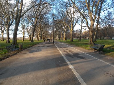 London Hyde Park 3-1-2010