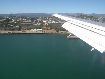Wellington landing at Wild At Heart airport