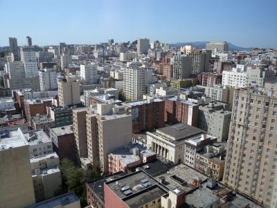 San Francisco Hilton Union Square room 2783 room view