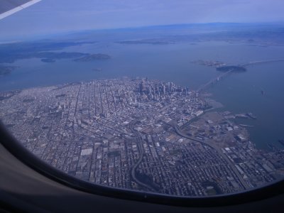 San Francisco departing SFO for LAX