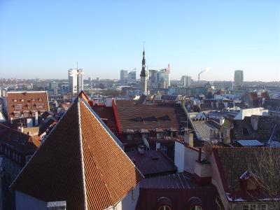 Tallinn view from old town
