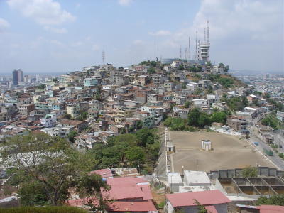 Guayaquil view from Cerrro Santa Ana
