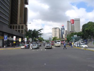 Caracas view from Sabana Grande