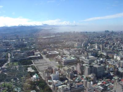 Taipei view from Mitsukoshi Tower