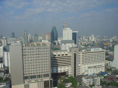 Bangkok royal benja hotel corridor view